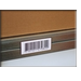 etichetta magnetica neutra con codice a barre su scaffale