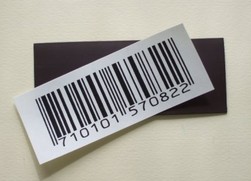 Etichette magnetiche piane neutre h70mm