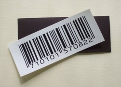 Etichette magnetiche piane neutre h20mm