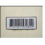 plain magnetic label with bar code