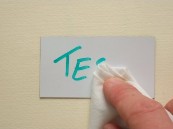 Etichette magnetiche piane scrivibili e cancellabili