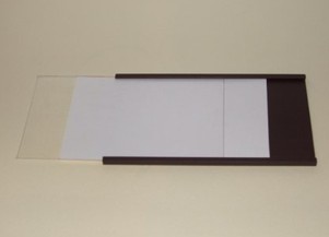 Portacartellino magnetico tipo C h40mm
