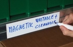 Etichette magnetiche scrivibili e cancellabili h200mm