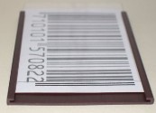 Portacartellino magnetico tipo C completo d cartoncino e PVC