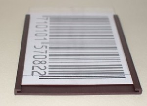Portacartellino magnetico tipo C h70mm